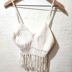 Victoria secret crochet top